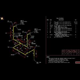 Structural design isometrics