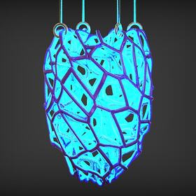 3D printed lampshade
