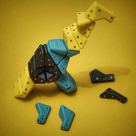 3D printed magnetic puzzle