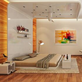 Bedroom architectural animation