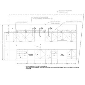 Millwork shop drawing