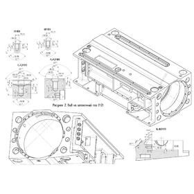 Assembly drawing of explosion-proof electric motor