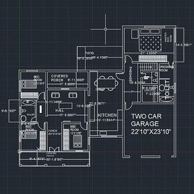 House AutoCAD conversion