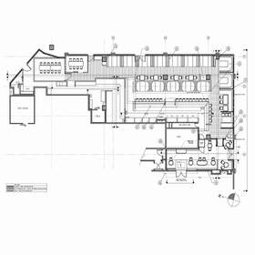 Architectural CAD drawing