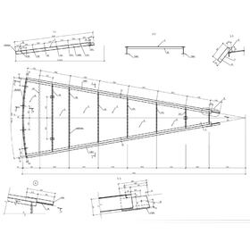 Spacer prefabricated roof panels
