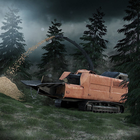 Forestry chipper