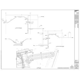 Earth retention work with interior bracing