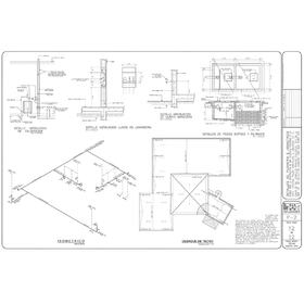 Reinforced concrete block house construction plans