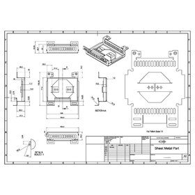 Sheet metal device