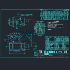 Valve PDF to CAD