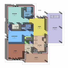 Floor plans PDF to DWG