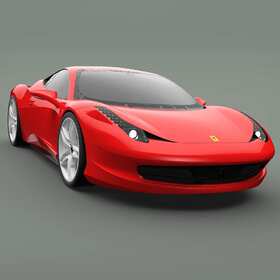 Sports car CATIA modeling