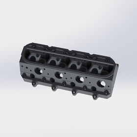 Custom engine head