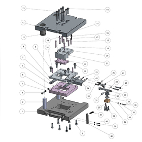 Press tool manufacturing design