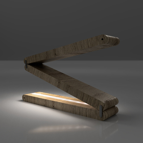 Adaptable desktop lamp concept design