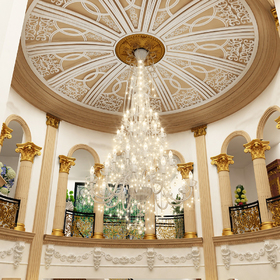 Classical home hallway chandelier