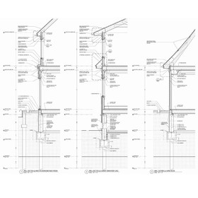 Architectural exterior detailing