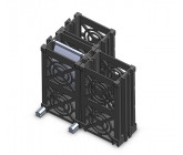 Free Standing Floor Rack for 4 pairs of Skis