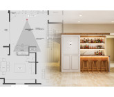 Remodel Stairs and Media/Bar Area