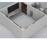 Need Bathroom and Outdoor\Indoor Room With BBQ Space Designed