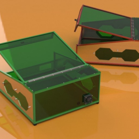 Laser enclosure