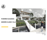 Renewed Elegance: Modern Classic Villa