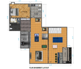 1st Plan Layout Basement
