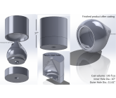 Subwoofer Casing Mould (single cast)