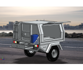 4x4 Tray and canopy design for a Toyota Landcruiser